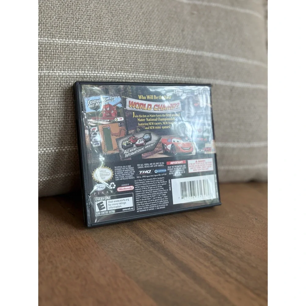 Disney Pixar Cars Mater-National Championship Nintendo DS Game Complete CIB